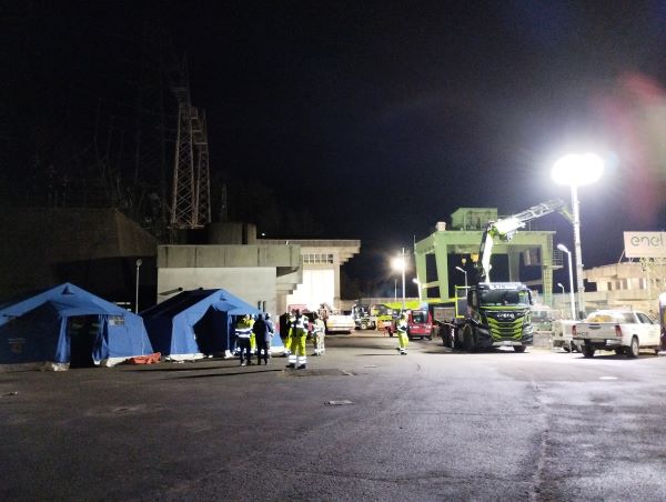 Protezione Civile Anzola dell'Emilia: Supporto logistico per Incidente nella Centrale di >Bargi a Suviana