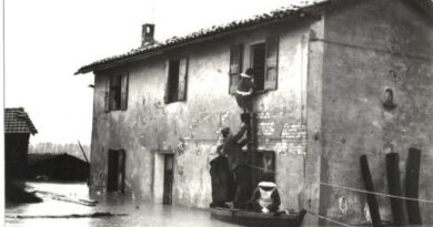 Alluvione 1966 - Operazioni di salvataggio nel territorio di Sala Bolognese