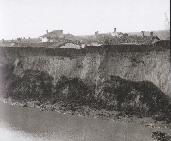 Alluvione 5 dicembre 1966 borgata Forcelli, rotta del Samoggia